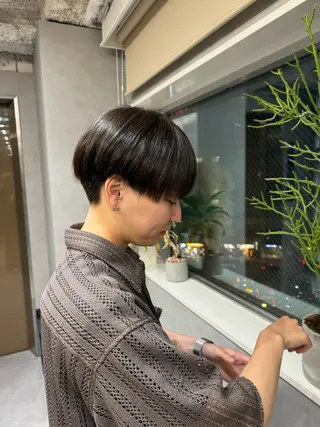 カラー NAO/ 髪質改善/艶カラーのヘアスタイル