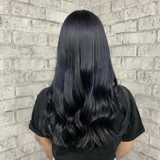 セミロング カラー パーマ ヘアアレンジ メンズ キッズ ネイル マツエク・マツパ アイブロウ 似合わせカラー♡髪質 改善🎀サトカ🍒のヘアスタイル