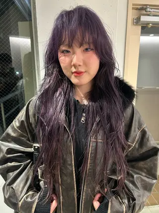 ロング カラー ケアパーマ/ブリーチ daisukeのヘアスタイル