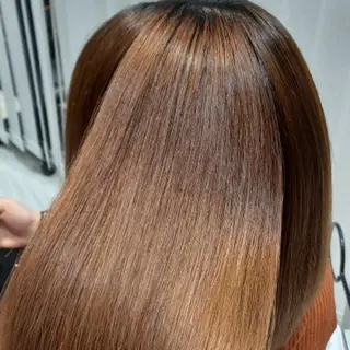 ミディアム AHL creation所属・美髪矯正師☆ 牛田のヘアスタイル