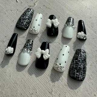 ネイル ⭐︎休業中の練習⭐︎ JNA認定講師髙橋のネイルデザイン