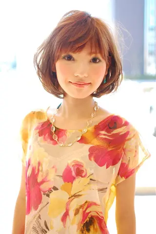 ミディアム 【新都心】 ARURU HAIRのヘアスタイル