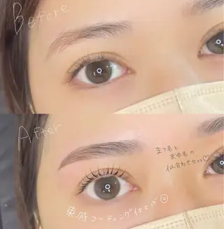 マツエク・マツパ prima梅田店所属・川上 莉奈のマツエク・マツパデザイン