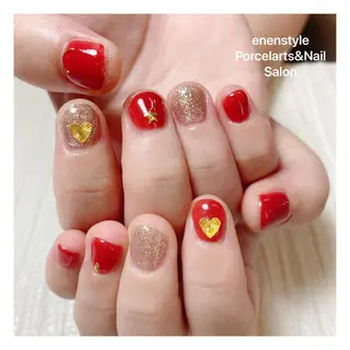 ミディアム ネイル 👑enen style👑のネイルデザイン