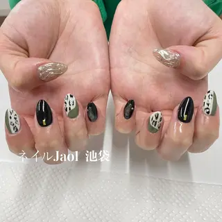 ミディアム nail jaol池袋店所属・ネイルJaol 池袋のネイルデザイン