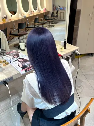 ロング 🌈ブリーチ・カラー 💫あみ💫のヘアスタイル