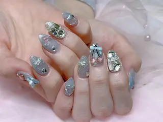 メンズ ネイル Bloom kabukiのネイルデザイン