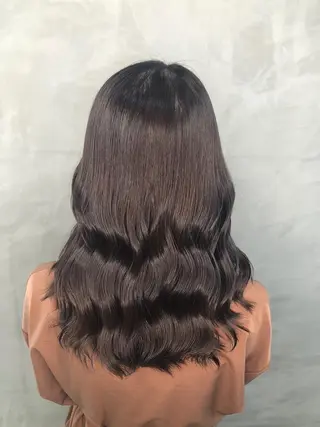 セミロング カラー 【美髪特化 髪質改善サイトウ】のヘアスタイル