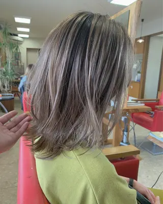 ミディアム 狩野 純一郎のヘアスタイル