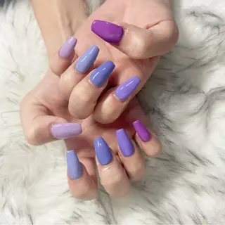 ロング mao .のネイルデザイン