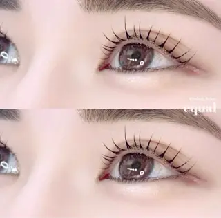 マツエク・マツパ ハルカ🎀まつパ/束 感マツエク/フラットのマツエク・マツパデザイン