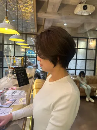 ショート 福島 立也のヘアスタイル