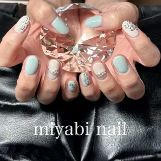 ネイル miyabi nail 桂川駅近くのネイルデザイン