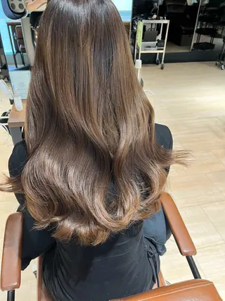 セミロング レイヤー/韓国ヘア /LILICAのヘアスタイル