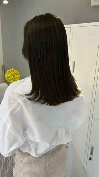 ミディアム EKOLU所属・髪質改善サロン🫧 戎谷栞菜のヘアスタイル