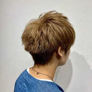 カラー メンズ 柏メンズカットパーマ NO.1タイチのヘアスタイル