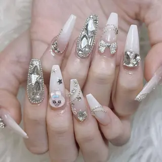 ネイル ANH ゴテゴテネイルのネイルデザイン