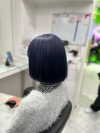ミディアム カラー ❄最強かわいいカラー ❄️MINA❄️のヘアスタイル