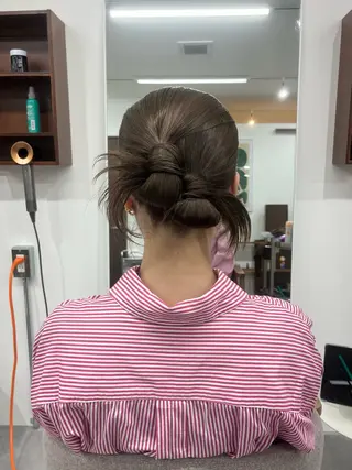 ミディアム 🟣niw SHUNNA🟣のヘアスタイル