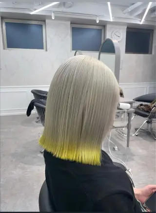 ミディアム 大阪/ミルクティー /ベージュ/はやとのヘアスタイル