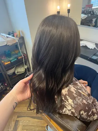 ロング カラー HOMIE TOKYO所属・sora / 渋谷 / ハイトーンのヘアスタイル