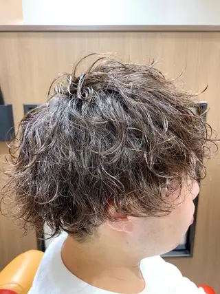 ミディアム パーマ メンズ mod's hair men所属・モッズヘアメン 我喜屋秀人のヘアスタイル