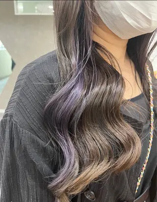 ロング カラー kakko所属・(kakko) ayumiのヘアスタイル