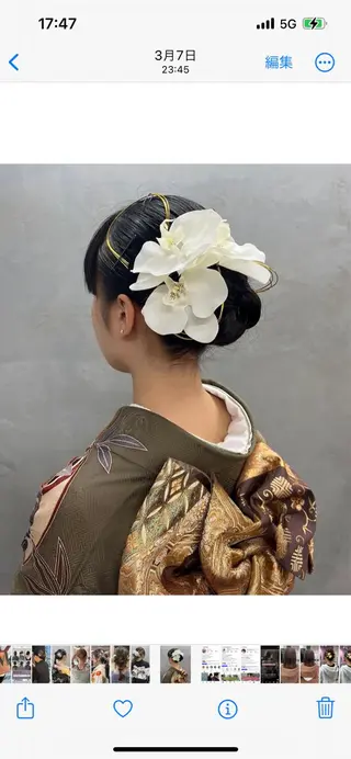 セミロング MaNO chamoのヘアスタイル