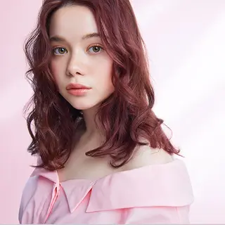 ミディアム Relais 大曽根のヘアスタイル