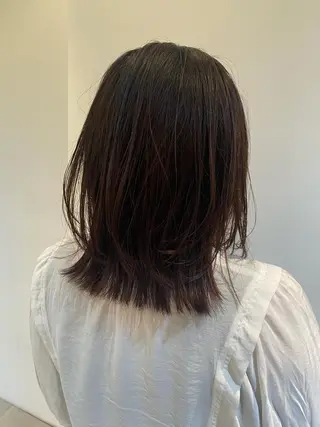 ミディアム カラー Tomoka🐶🌟 似合わせカット✂︎のヘアスタイル