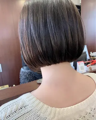 ショート 縮毛矯正/ショート/ レイヤー/畑中正敏のヘアスタイル