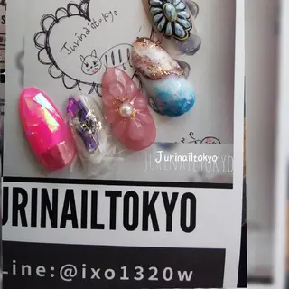 ネイル jurinailtokyo所属・jurinail tokyoのネイルデザイン