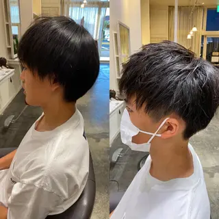 メンズ 北生駒☆カットが得意 鎌田フミヤのヘアスタイル