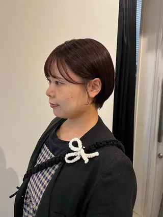 ショート 藤川 千歳のヘアスタイル