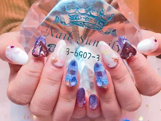 ネイル 長さだし専門店 M2　rikaのネイルデザイン