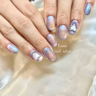 ネイル Silver Lunaのネイルデザイン