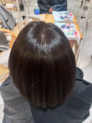 カラー CIRCUS by BEAUTRIUM 青山所属・🌀ルカ ショートパーマ 🌀のヘアスタイル