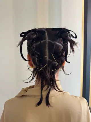 ヘアアレンジ 内沼 恵留菜のヘアスタイル