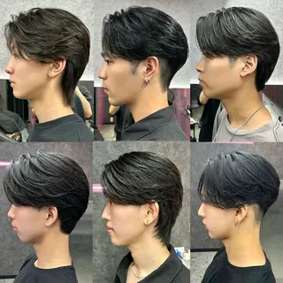 ショート カラー メンズ メンズスタイリスト 前田雄輝のヘアスタイル