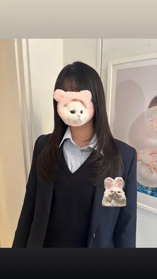 ミディアム riria/ボブ /ブラウンカラー🎀のヘアスタイル