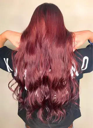 ロング カラー 透明感カラーブリーチ 🌼シゲモトアヤ🌼のヘアスタイル