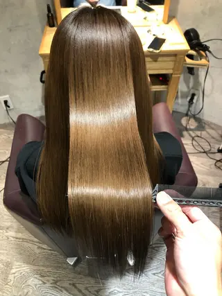 ロング 髪質改善 MAKIのヘアスタイル