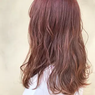 セミロング カラー 艶髪育成サロン 京橋　shinのヘアスタイル