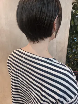 ショート カラー ヘアアレンジ stylist/蛯谷 珠里のヘアスタイル