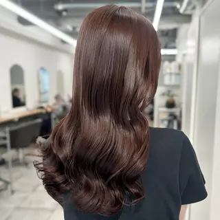 セミロング カラー ブリーチなし/レイヤ ー特化🌈Tommyのヘアスタイル