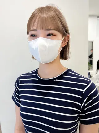 ショート カラー 💙31日限定 💙金井悠華💙のヘアスタイル