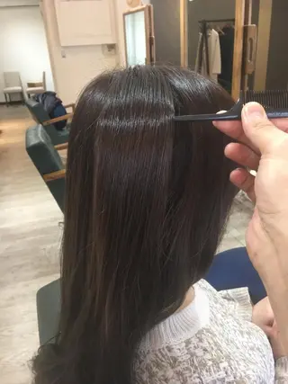 ロング カラー さとう ダルのヘアスタイル
