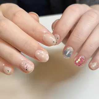 ネイル moi nail ˙⋆.˚のネイルデザイン