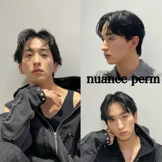 ショート パーマ メンズ メンズパーマ/曲がる 縮毛矯正　kaitoのヘアスタイル