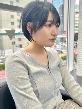 ショート 上野 竜馬のヘアスタイル